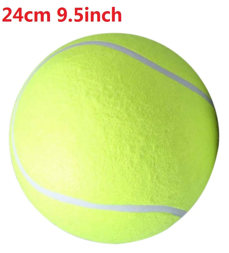 7/8/9.5Inch Dog Tennis Ball Giant Pet Toys for Dog Chewing Toy Signature Mega Jumbo Kids Ball Training Supplies Dropship Plush